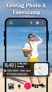 GPS Map Camera with Timestamp screenshot 2
