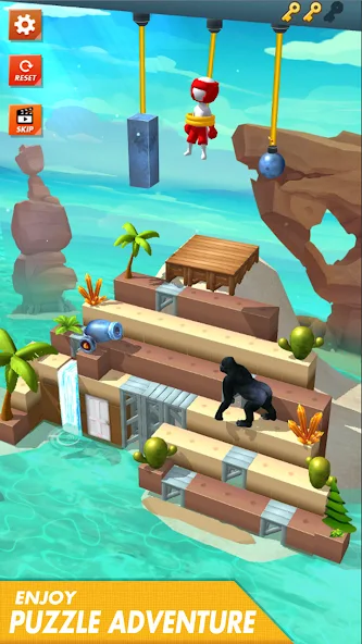 Rope Cut Rescue Hero screenshot 3