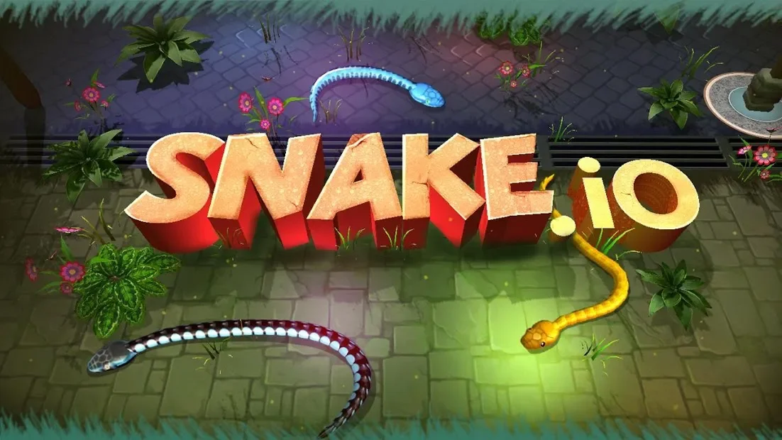 3D Snake.io