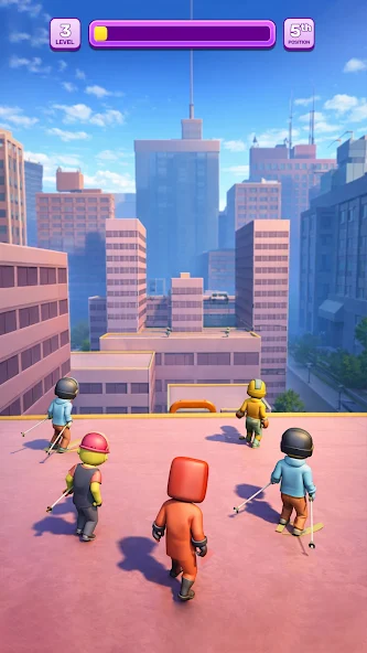 Sky Dash Run: 3D Game screenshot 1