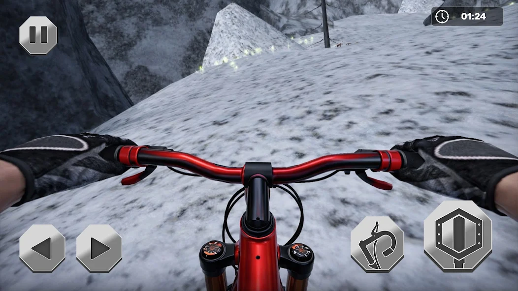 Offroad Cycling Simulator 3D screenshot 2