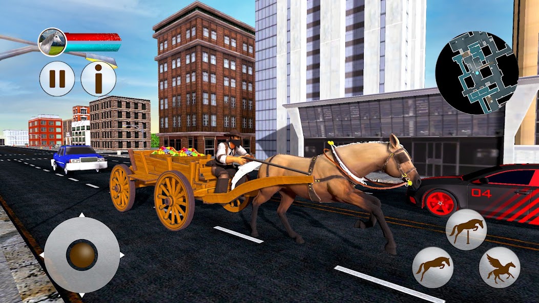 Flying Horse Taxi Transport Screenshot 3