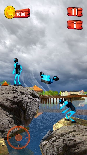 Idle Stick Flip Jump screenshot 1