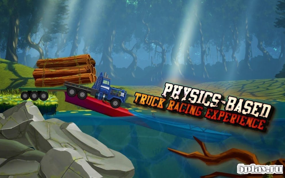 Truck Driving Race 4: Forest Offroad Adventure