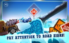 Ice Road Truck Driving Race screenshot 4