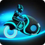 Bike Race Game: Traffic Rider of Neon City screenshot 1