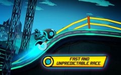 Bike Race Game: Traffic Rider of Neon City screenshot 3