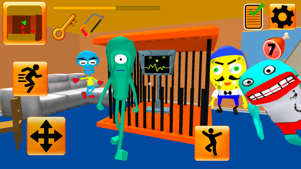 Plankton Gang. Sponge Neighbor screenshot 2