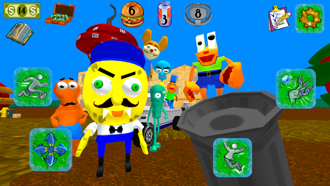 Sponge Neighbor Escape screenshot 3
