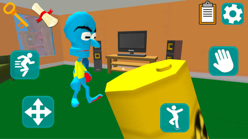Squid Neighbor. Sponge Escape screenshot 3