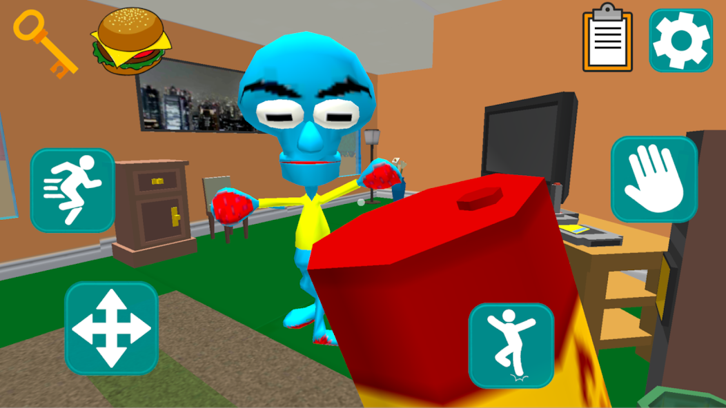 Squid Neighbor. Sponge Escape screenshot 4
