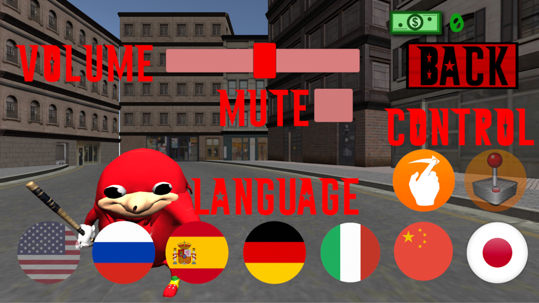Ugandan Simulator. Knuckles Survival screenshot 4