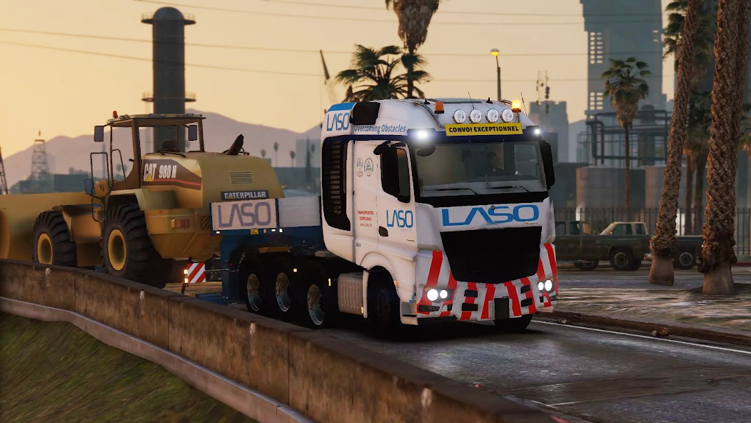 Truck Simulator Seaport screenshot 2