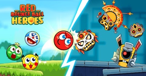 Red Bounce Ball Heroes Mod Screenshot 1