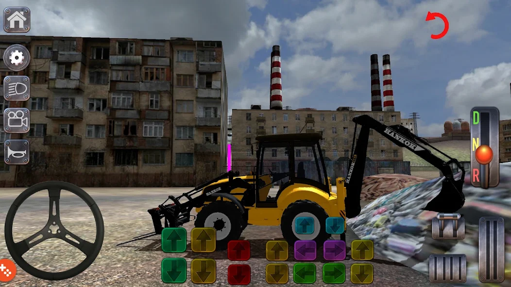 Excavator Backhoe Loader Game screenshot 2
