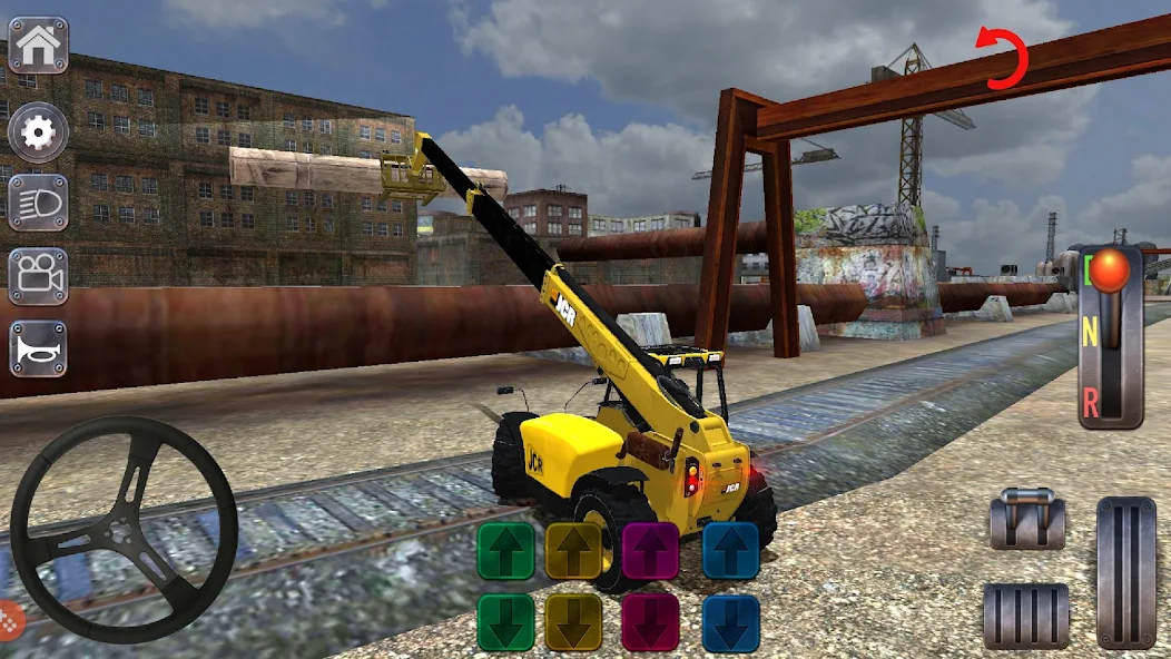 Excavator Backhoe Loader Game screenshot 3