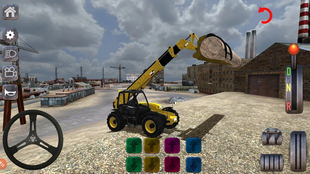 Excavator Backhoe Loader Game screenshot 4