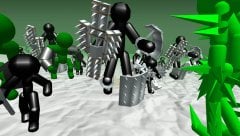 Stickman Simulator: Zombie Battle screenshot 3