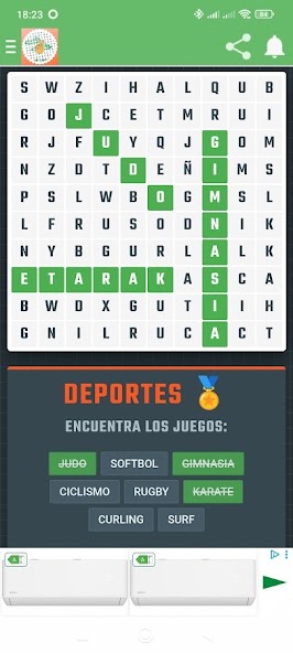 Todo Sopas de Letras screenshot 2