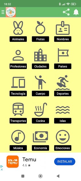 Todo Sopas de Letras in-game capture 4