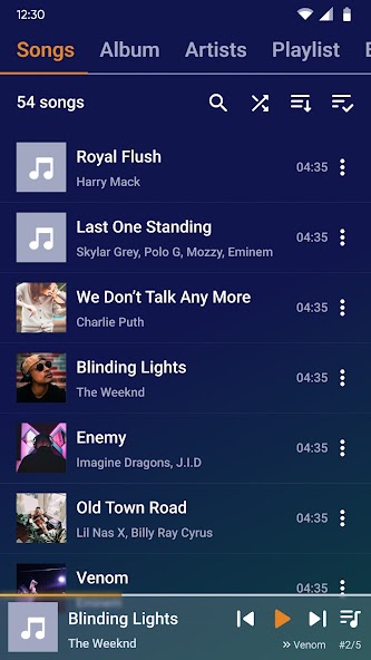 Music Player screenshot 2