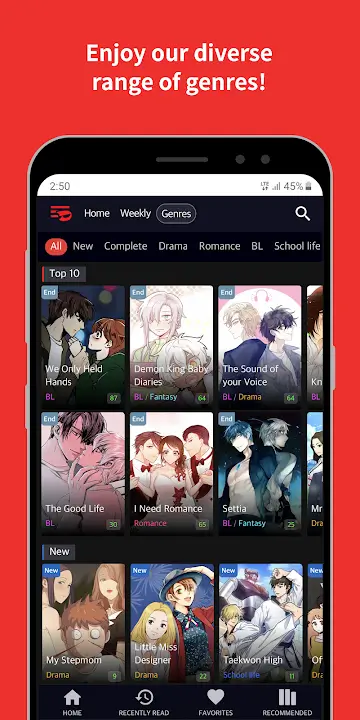 Toomics screenshot 5