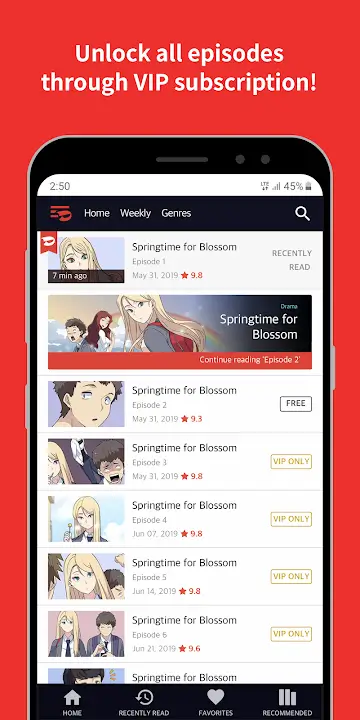 Toomics screenshot 7