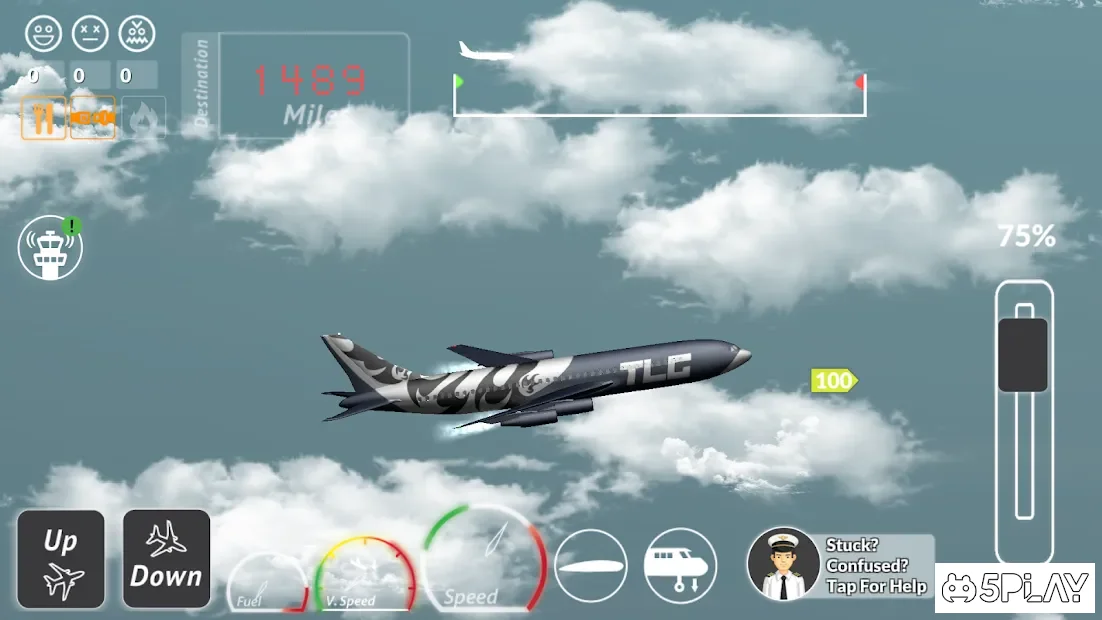 Transporter Flight Simulator