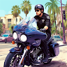 US Police Motorcycle Chase Bike Games 2021 screenshot 1