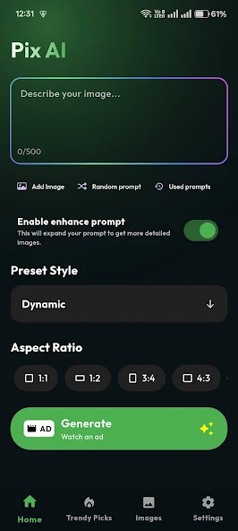 Pix AI screenshot 1