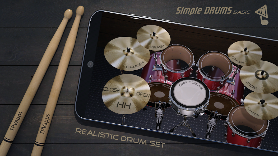 Simple Drums Basic screenshot 1