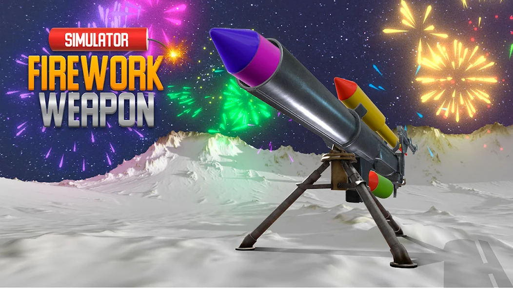 Simulator Firework Weapon 3D