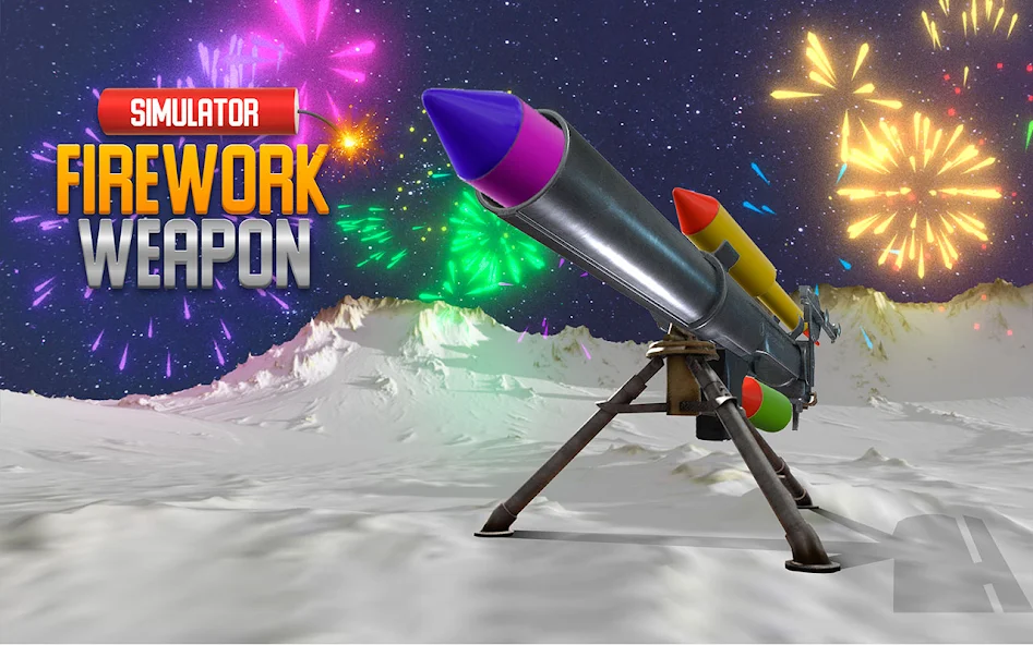 Simulator Firework Weapon 3D screenshot 4
