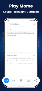 Morse Code Translator screenshot 2