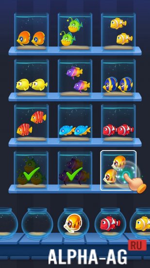 Fish Sort 3D: Match Puzzle screenshot 3