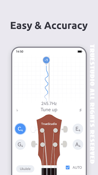 Ukulele Tuner screenshot 1