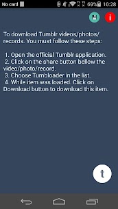 Timbloader for Tumblr screenshot 1