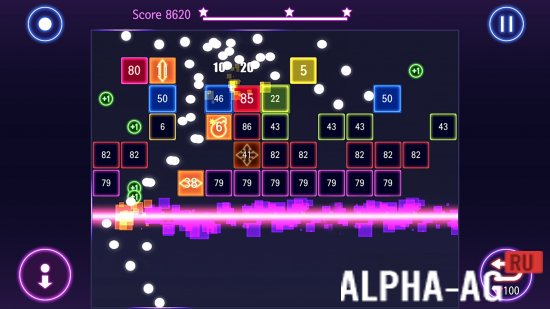Bricks Breaker Hit Modded gameplay screenshot 4