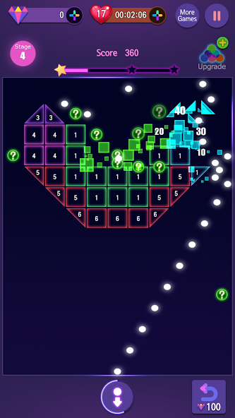 Neon Bricks Master screenshot 5