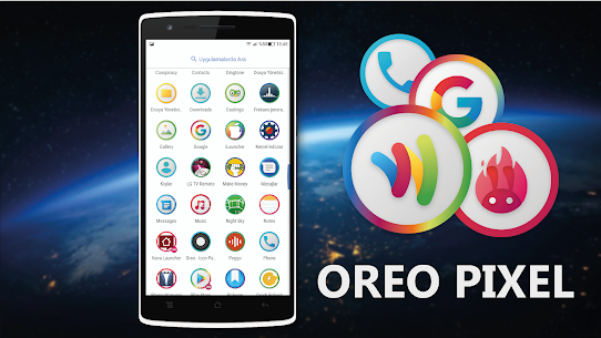Oreo 8 Icon Pack screenshot 2