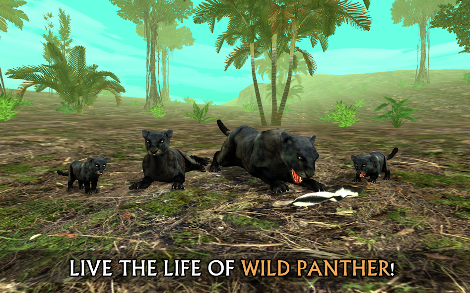 Wild Panther Sim screenshot 1