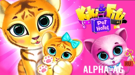Kiki & Fifi Pet Hotel MOD screenshot 1