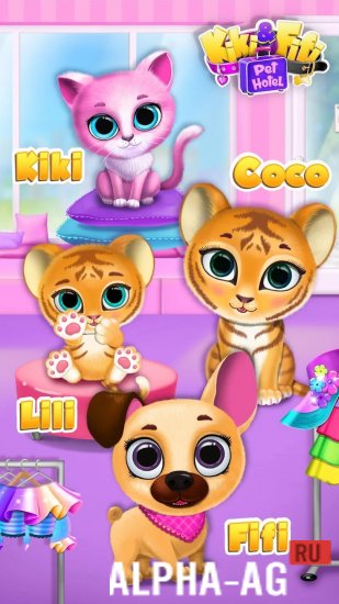 Kiki & Fifi Pet Hotel MOD screenshot 2