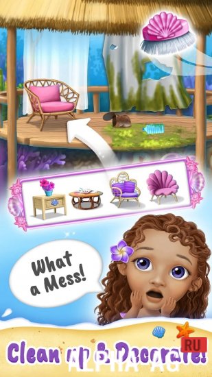 Mod Sweet Baby Girl Mermaid Life screenshot 4