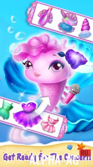Mod Sweet Baby Girl Mermaid Life screenshot 5