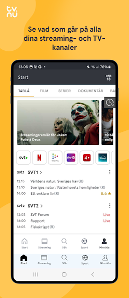 tv.nu screenshot 1