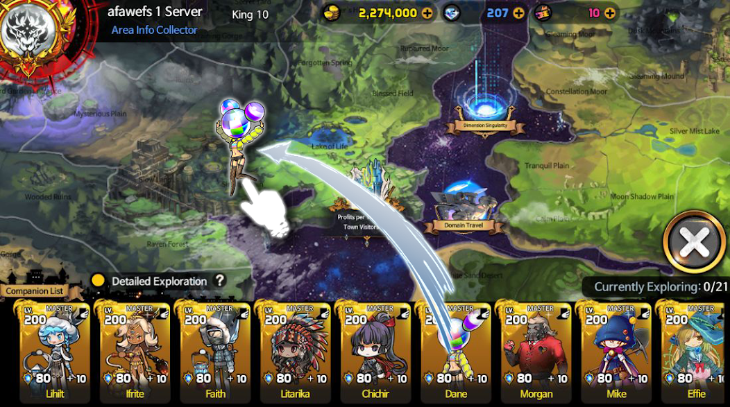 Lord of Dungeons screenshot 1
