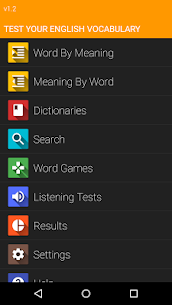 Test Your English Vocabulary screenshot 1