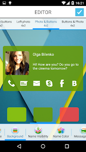 HD Contact Widgets+ screenshot 1