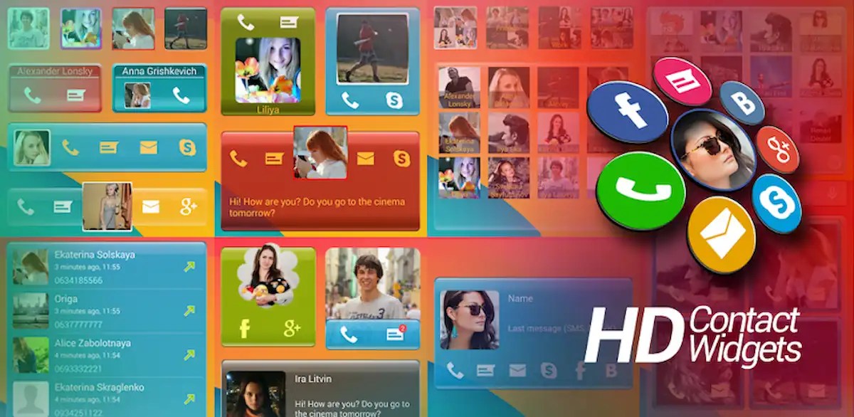 HD Contact Widgets+ screenshot 6